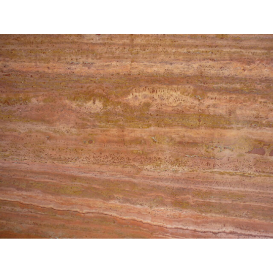 TRAVERTIN ROUGE  POLI 2CM